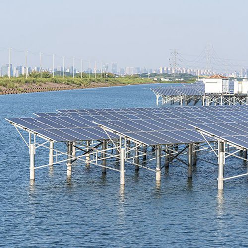 漁光互補發電系統